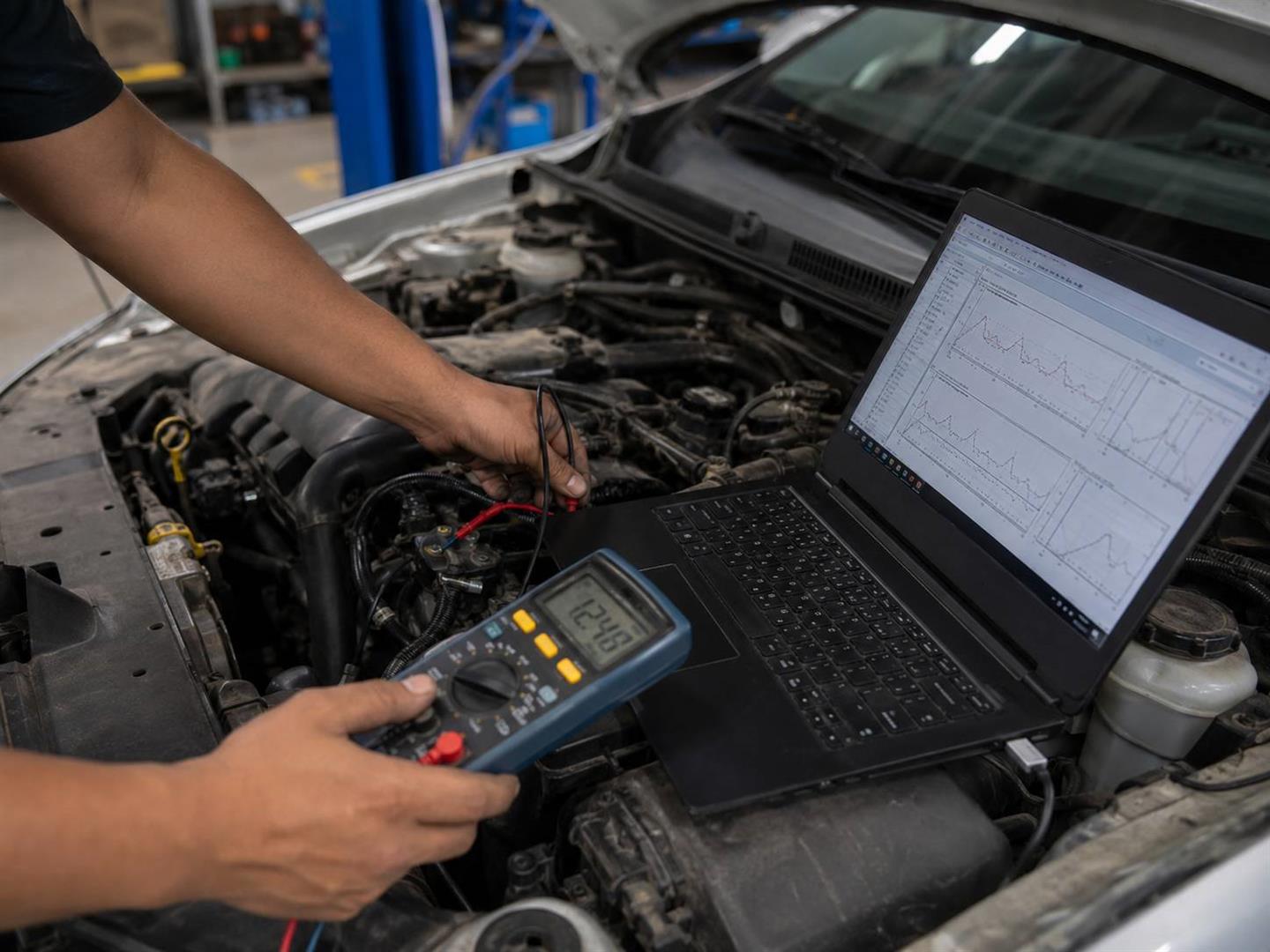Digital Multi-Point Inspection Report on Tablet